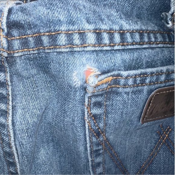 **WRANGLER** 20X STRAIGHT LEG JEANS 34X36 (msr 33"x35") - Picture 6 of 7